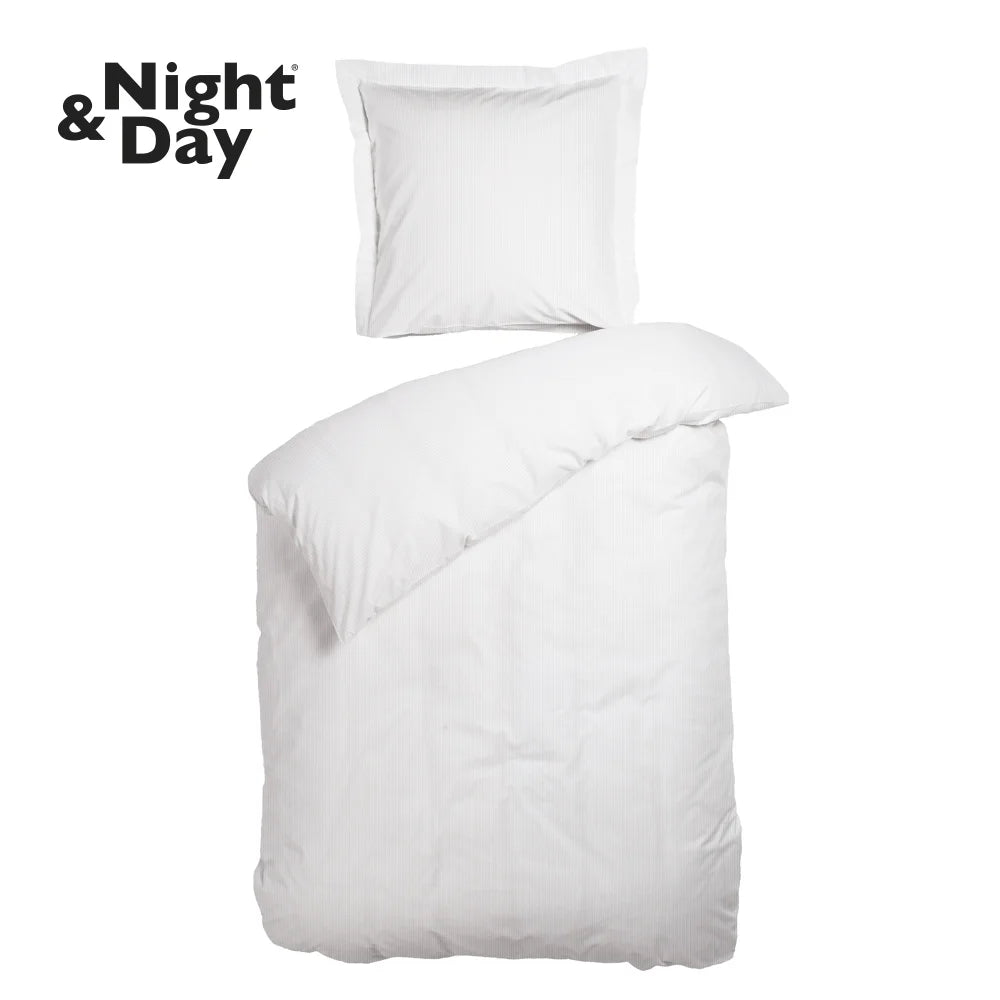 RAIE - Sengetøj LUXUS Satin 140x220 hvid