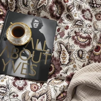 LIVIA Sengetøj Satin 140x200 Blomster