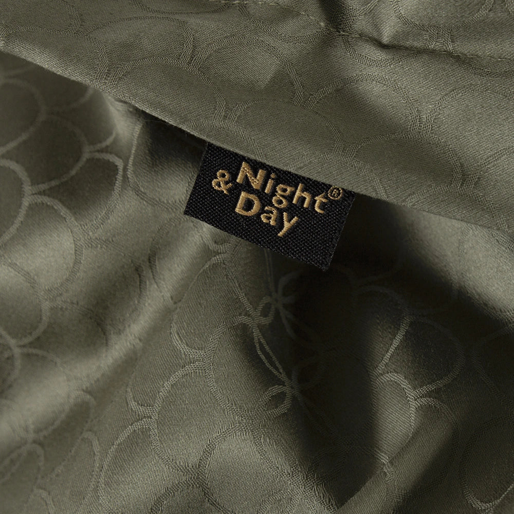 OPAL - Sengetøj LUXUS Jacquard 140x220 oliven