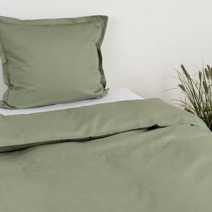 RAIE - Sengetøj LUXUS Satin 140x220 grøn