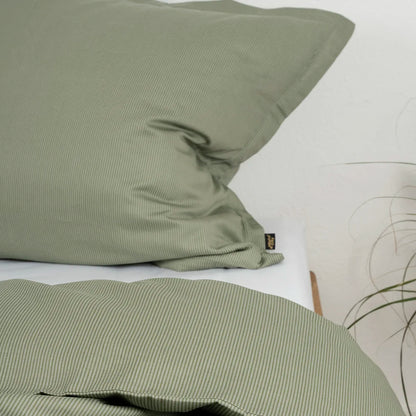 RAIE - Sengetøj LUXUS Satin 140x220 grøn