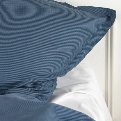 RAIE - Sengetøj LUXUS Satin sengetøj 140x220 blå