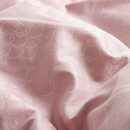 OPAL - Jacquard sengetøj 140x220 rosa