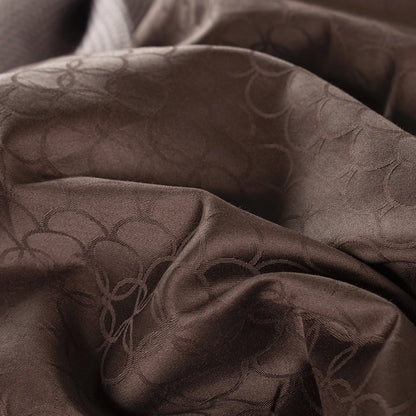 OPAL - Jacquard sengetøj 140x220 mocca