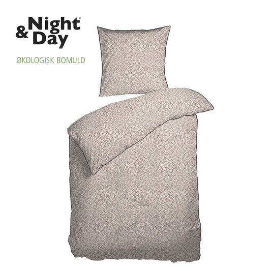 Minnie - Sengetøj Økologisk Bomuld - Terracotta 140x200