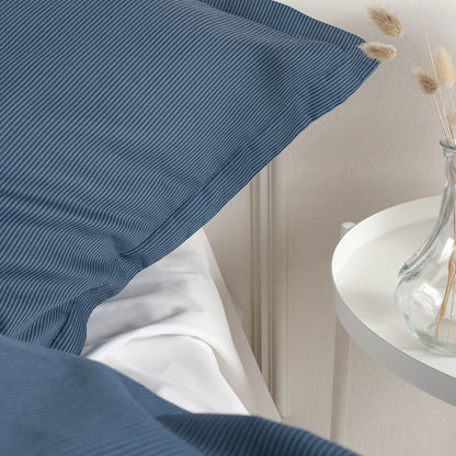 RAIE - Sengetøj LUXUS Satin sengetøj 140x220 blå