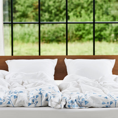 KLOKKEBLOMST Økologisk Sengetøj hvid 140x200