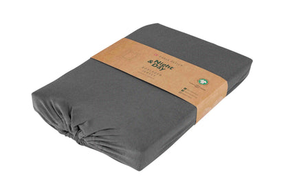 Økologisk Boxlagen Jersey Grå 90x200x35