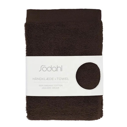 Södahl COMFORT Økologisk Håndklæde Coffee Brun 50x100