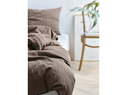 Södahl NOBLE Sengetøj Bomuldssatin 140x200 Taupe
