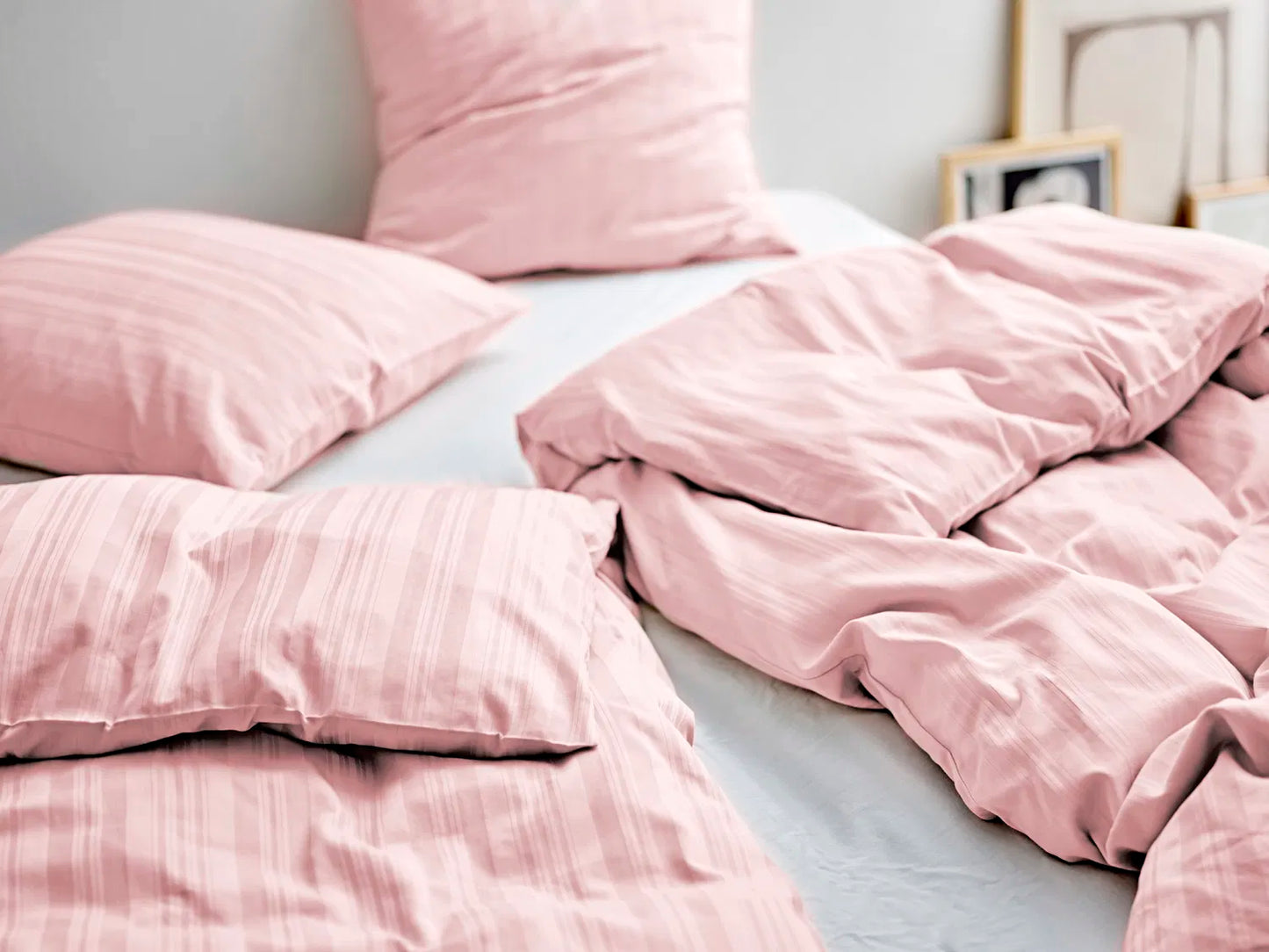 Södahl NOBLE Sengetøj Bomuldssatin 140x200 Rosa