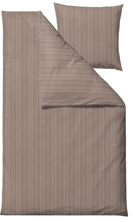 Södahl NOBLE Sengetøj Bomuldssatin 140x200 Taupe