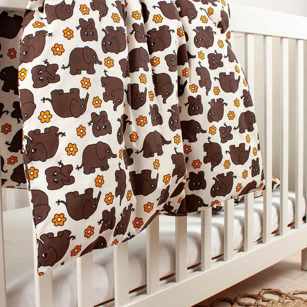 SoveTrine Sengesæt Brun 70x100 Baby