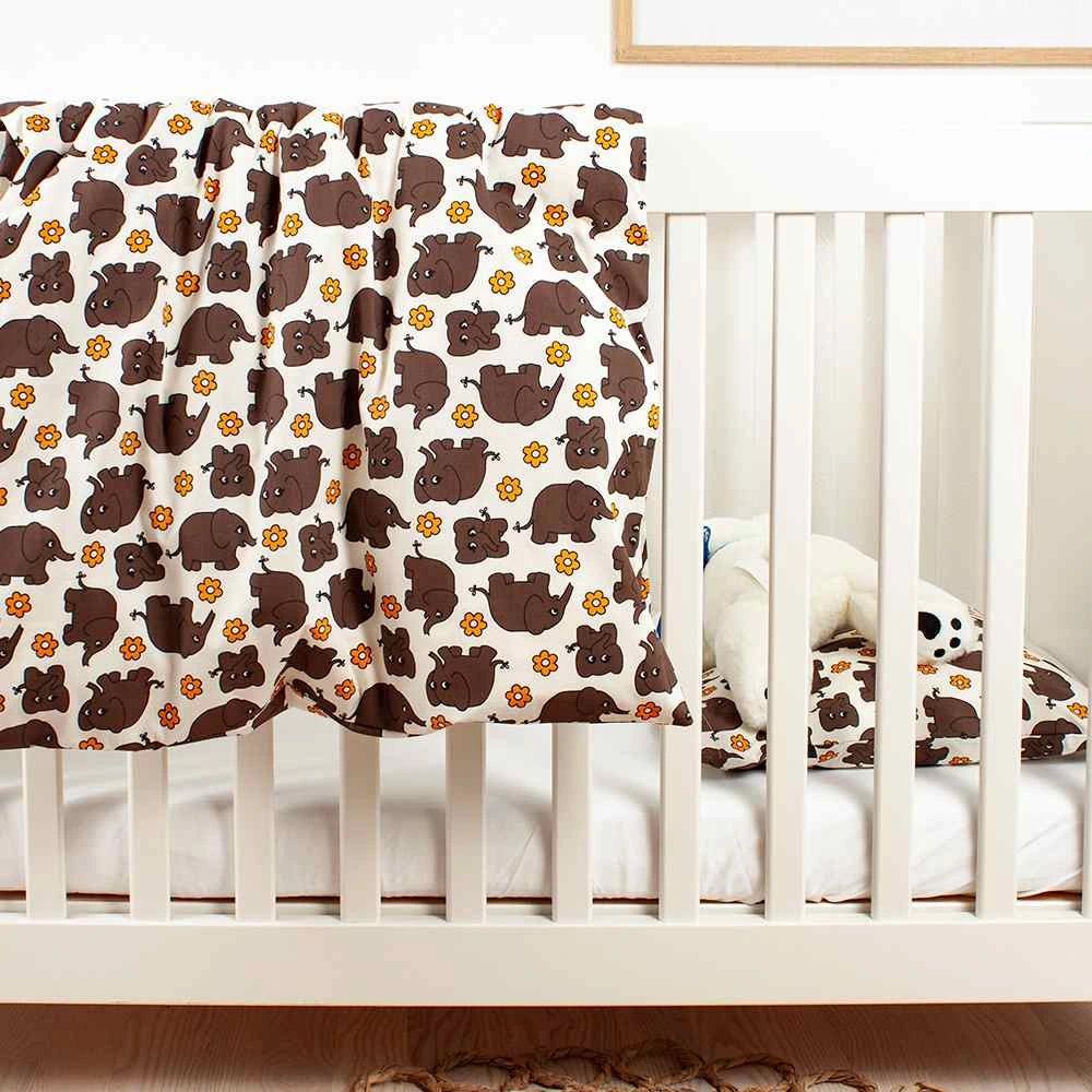 SoveTrine Sengesæt Brun 70x100 Baby