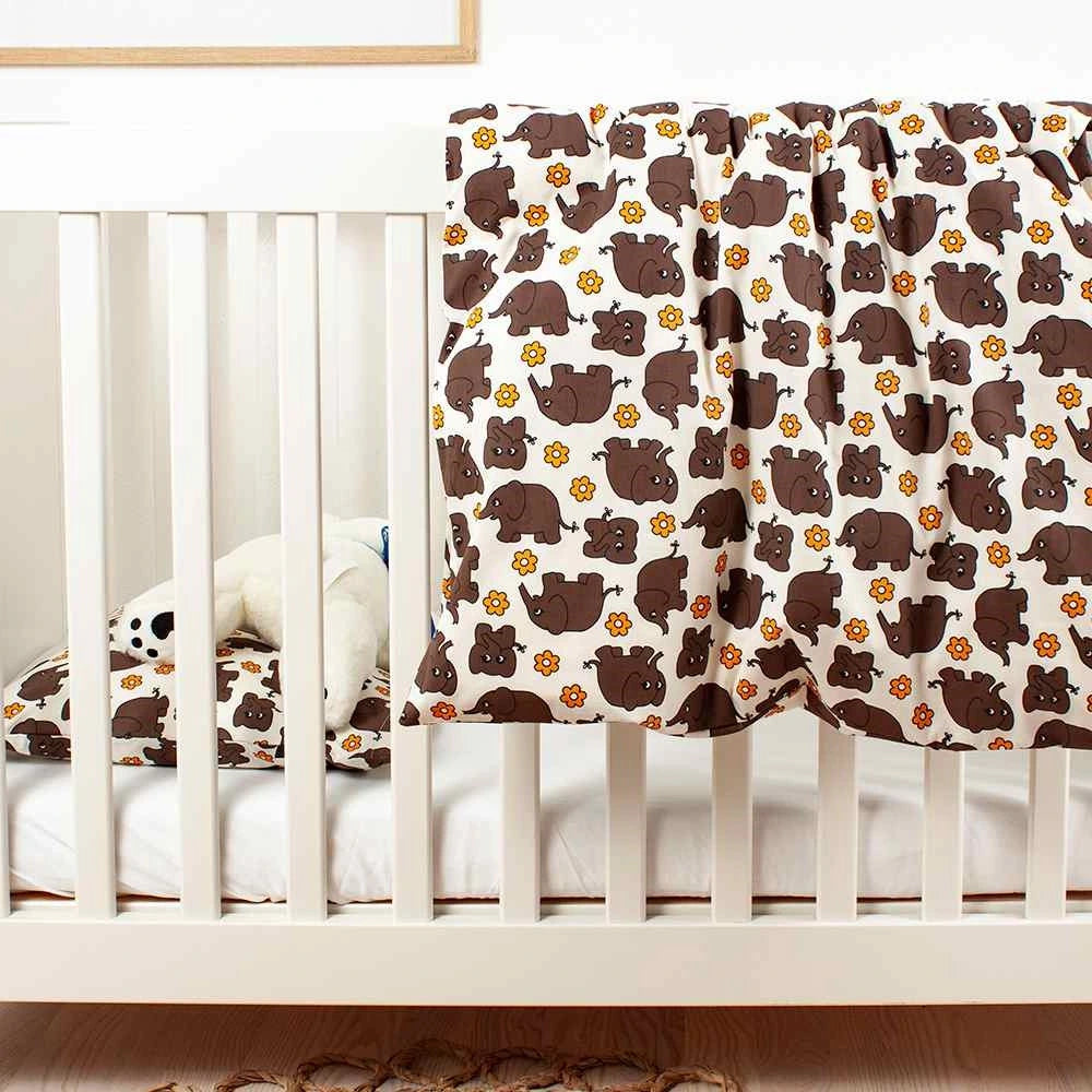 SoveTrine Sengesæt Brun 70x100 Baby