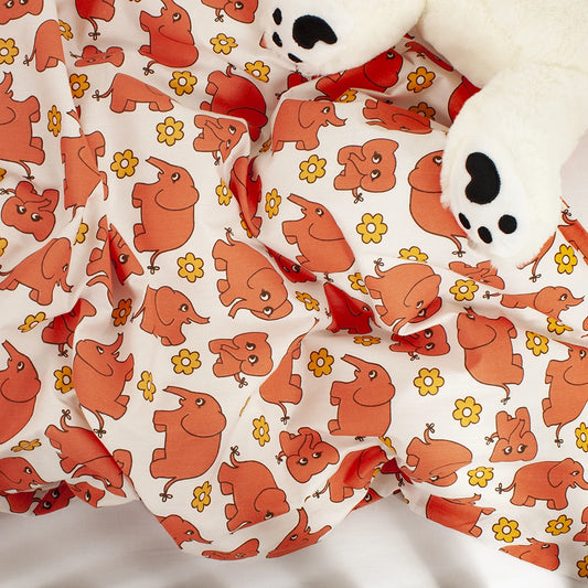 SoveTrine Sengesæt Orange 100x140 Junior