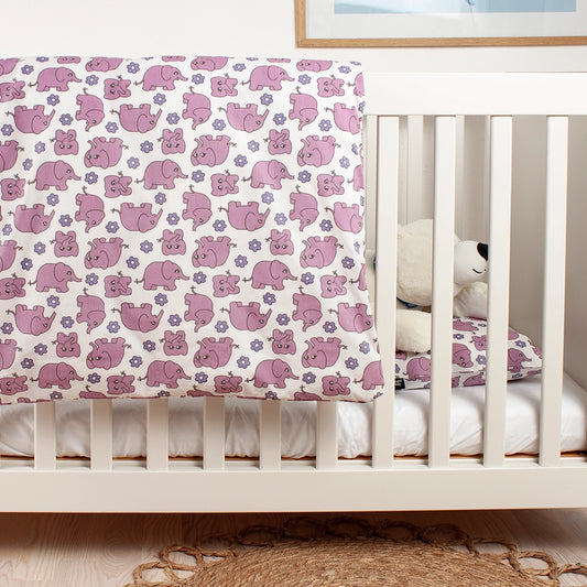 SoveTrine Sengesæt Rose 70x100 Baby