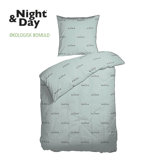 PANDA - Sengetøj Økologisk Bomuld - Baby 70x100